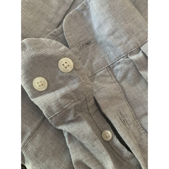 Men's Saddlebred Button-up Long Sleeve Extra large (XL) Blue Dress Shirt - Picture 7 of 7